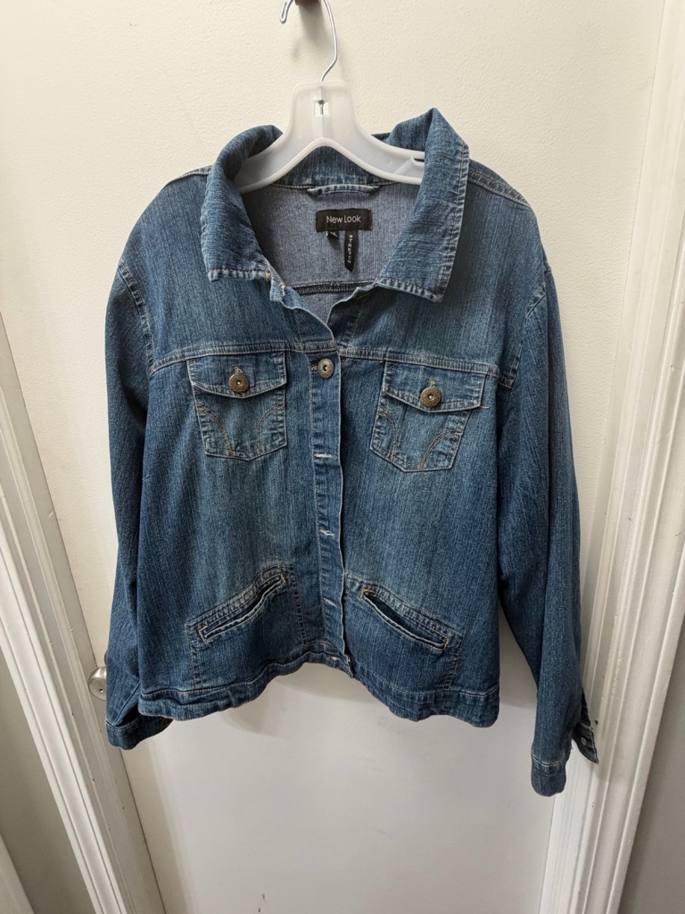 New Look Classic Medium Blue Denim Jacket